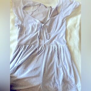 Le Lis Dusty Purple romper